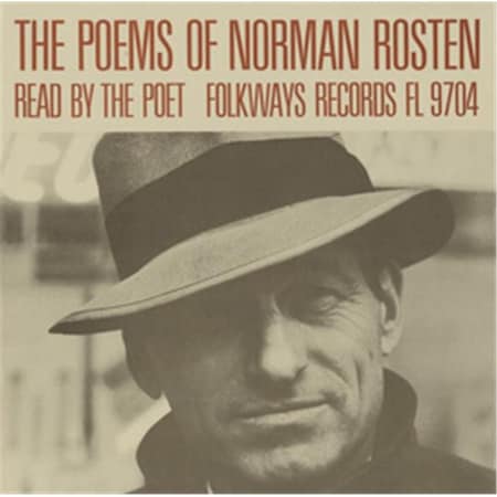 Smithsonian Folkways Smithsonian Folkways FW-09704-CCD The Poems of Norman Rosten FW-09704-CCD